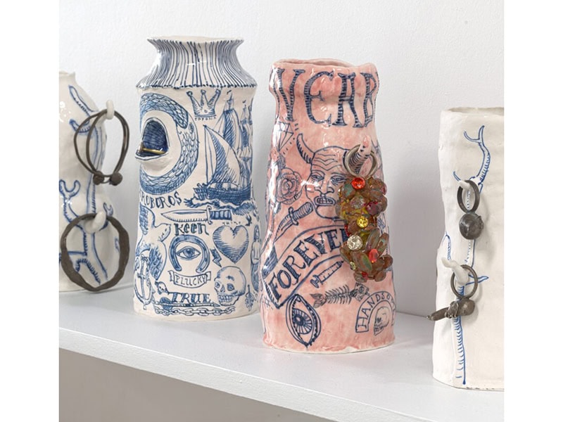 Exhibition view, Fritsch vs Wedd