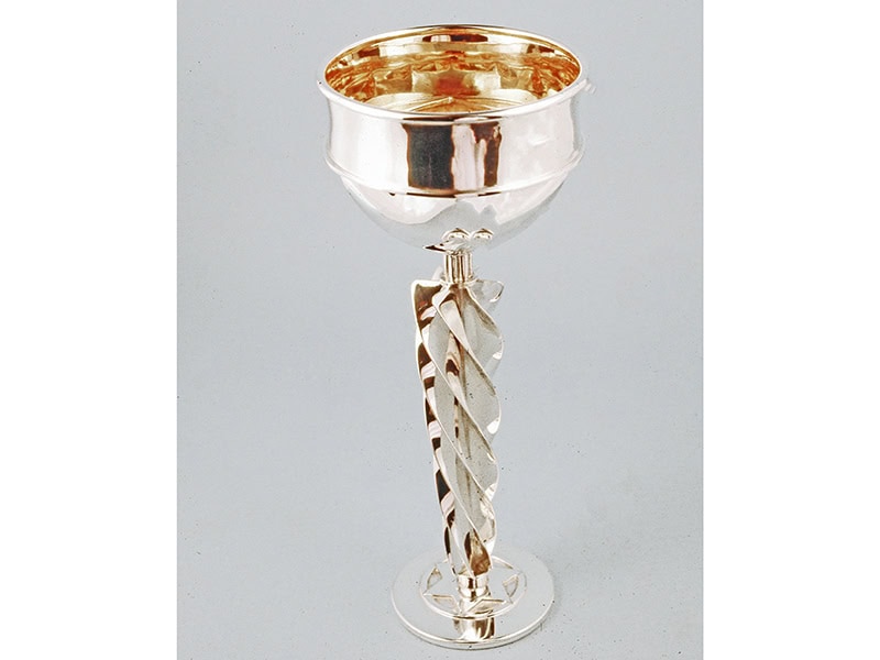 Fred Fenster, Sterling Silver Kiddush Cup